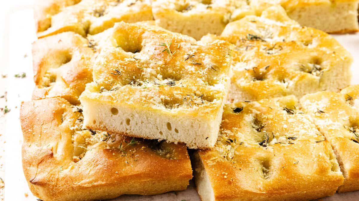 Bake Irresistible Focaccia: Pesto & Parmesan Perfection